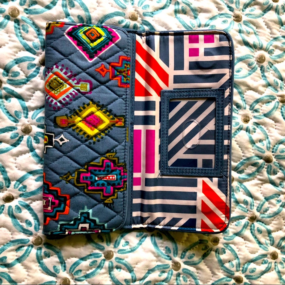 Vera Bradley trifold wallet